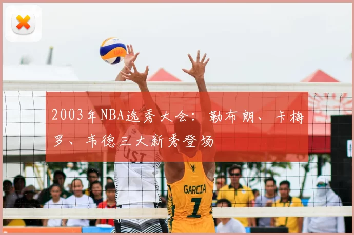 2003年NBA选秀大会：勒布朗、卡梅罗、韦德三大新秀登场