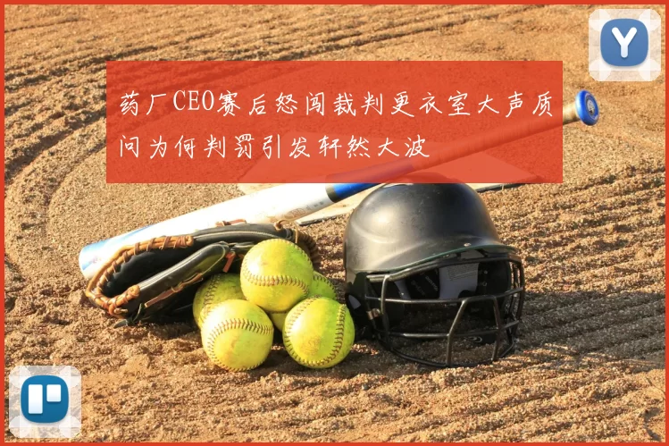 药厂CEO赛后怒闯裁判更衣室大声质问为何判罚引发轩然大波