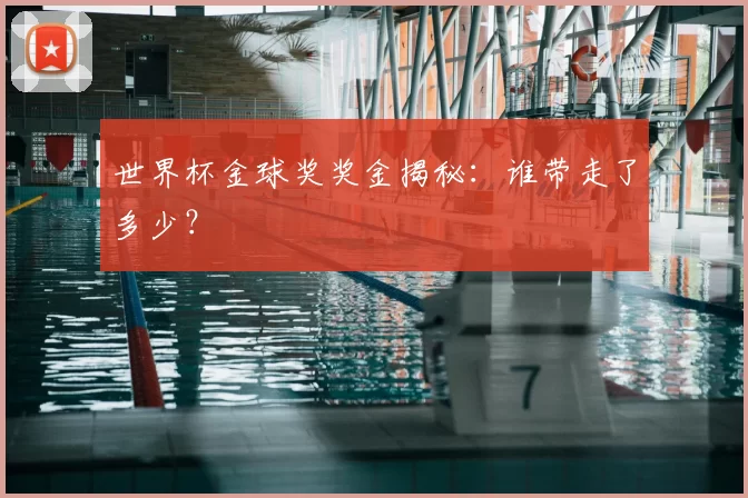 世界杯金球奖奖金揭秘:谁带走了多少?